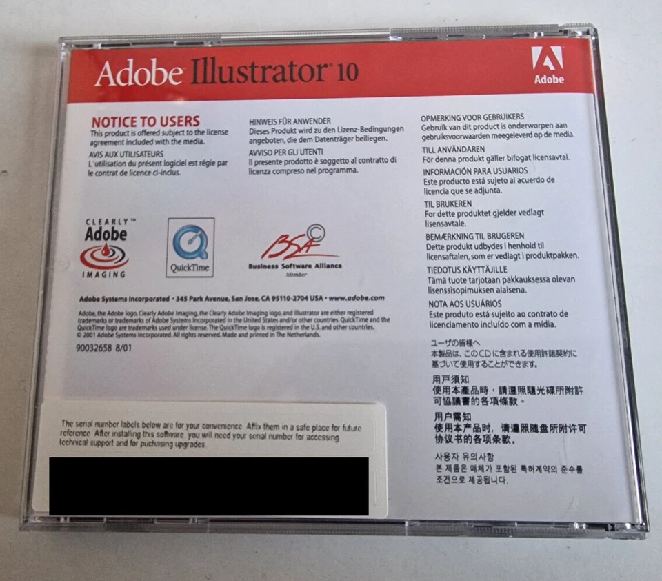 Adobe Illustrator 10 für MAC / UPGRADE VERSION / Macintosh / inkl. Serial & OVP - Bild 4 von 4