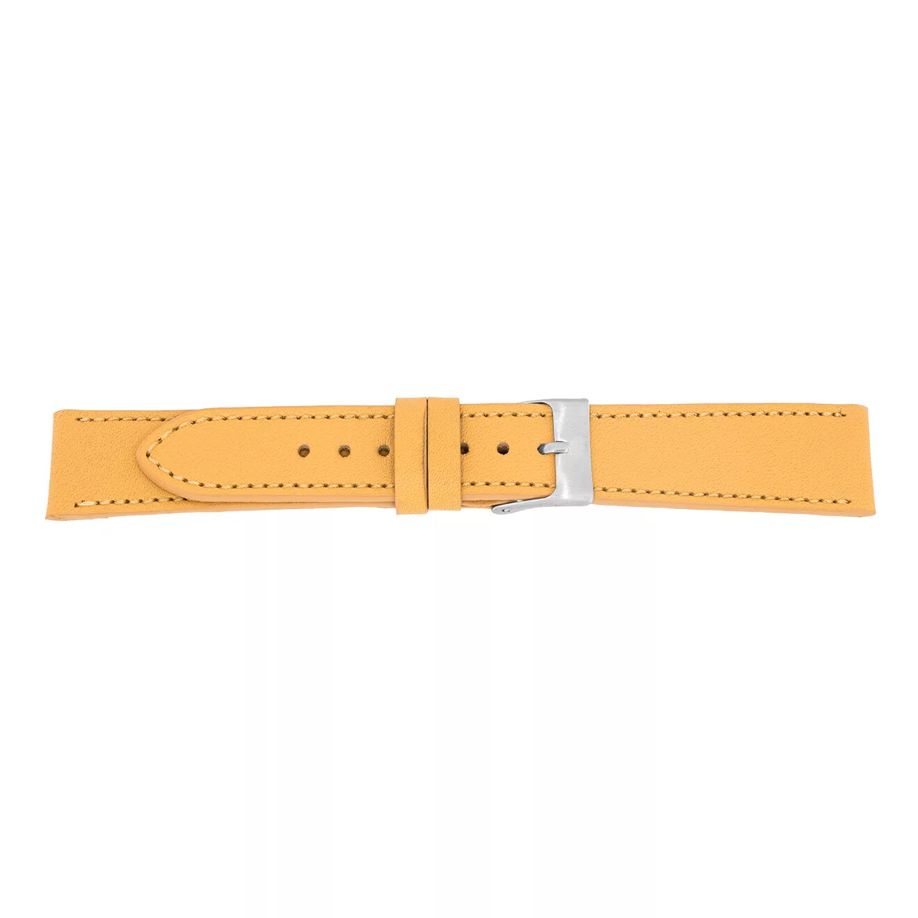 Pebro Classic Cowhide Natural Watch Strap - 12 to 22mm Sizes