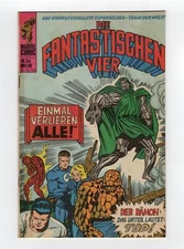 1967 MARVEL FANTASTIC FOUR #58 +DAREDEVIL #20 DOCTOR DOOM APP RARE KEY GERMAN