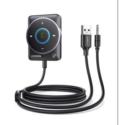 2024 Latest Bluetooth 5.4 Aux Car Adapter, Enhanced Connection  SEALED NEW
