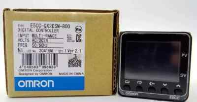 New Omron Temperature Controller E5CC-CX2DSM-800 ACDC24V Relay E5CCCX2DSM800