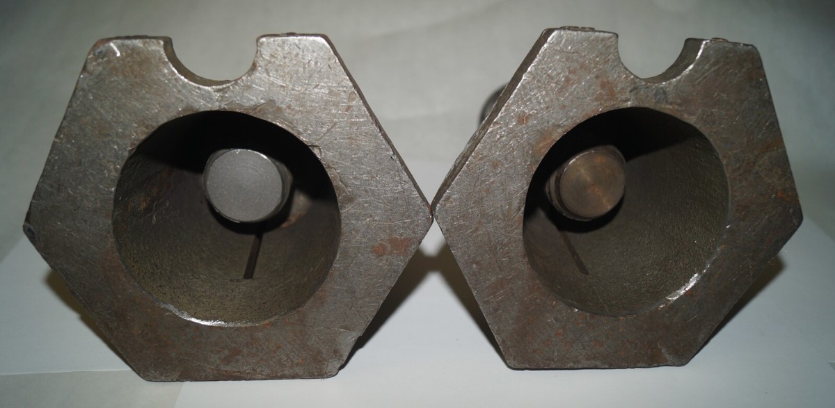 2) Armstrong Bros. No. 4 Screw Jack Stands - Machinist Setup