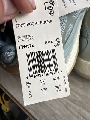 FW4978 Adidas ZONE BOOST PUSHA T 'King Push' *NEW* Size 9 Mens | eBay