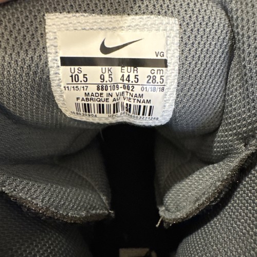 Nike Savage Shark Men’s Football Cleats Sz 10.5 Black Hightop Strap NFL NCAA - Picture 7 of 9
