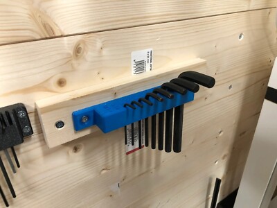Allen Key Holder | Secure Organizer for Hex Keys | Ideal for Workshops