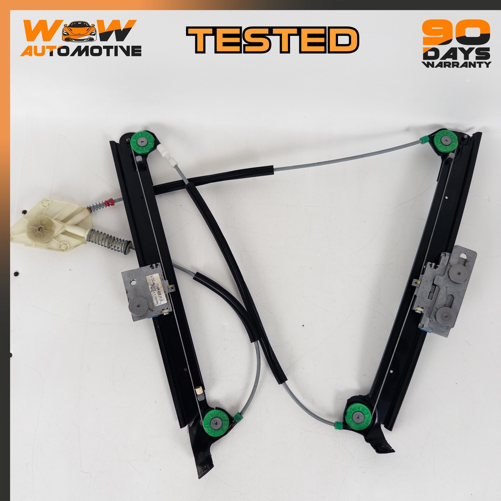 07-17 BENTLEY CONTINENTAL GTC FRONT LEFT WINDOW REGULATOR MOTOR ASSEMBLY OEM