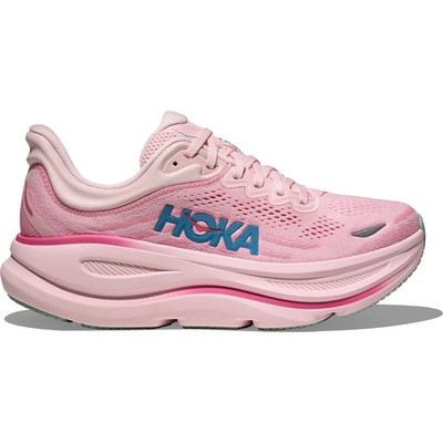 HOKA Bondi 9 Road-Running Shoes - Women's,Color: Rose Tea-Petal, Brand New