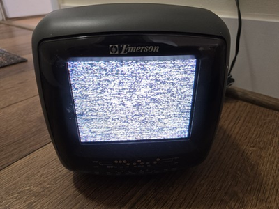 #ad #ad Emerson CT0565 Crtv Retro Gaming Portable TV and AM FM Radio $29.95