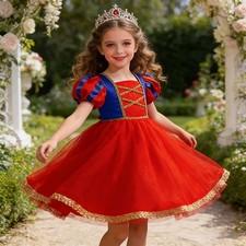 Flower Girls Princess Tutu Dress Kids Birthday Wedding Party Prom Ball Gown New