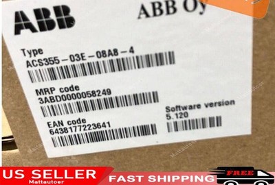 New Original 1PCS ABB Inverter ACS355-03E-08A8-4 ACS355 4KW No Keypad