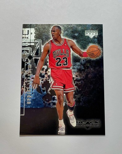 Michael Jordan 1998-99 Upper Deck Black Diamond Basketball Card #5 Bulls