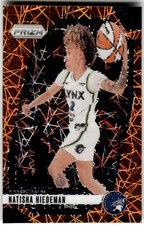 2024 Panini Prizm WNBA #18 Natisha Hiedeman Orange Velocity Prizms