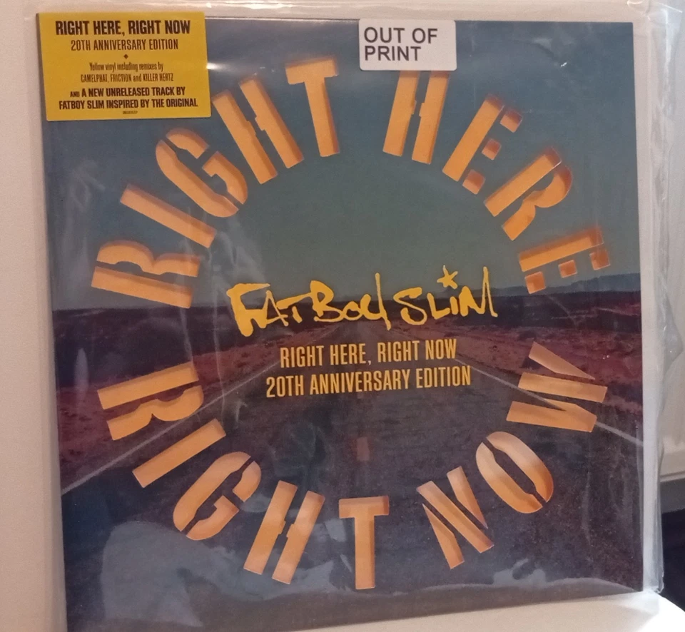 LP/  YELLOW  VINYL  Fatboy Slim – Right Here Right Now - Bild 4 von 4