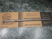 504-4 CVA Frontier 50 Cal Barrel 15/16" Hook Breech 28" (In the White) Unused