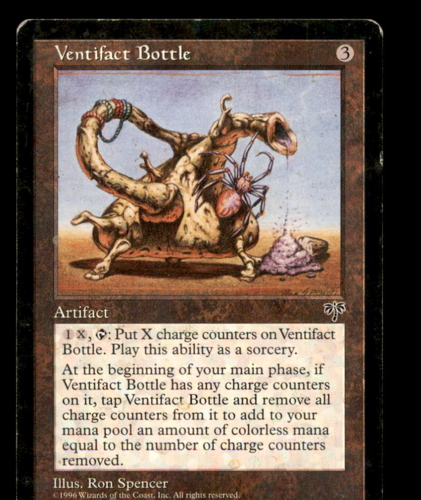 Ventifact Bottle LP Light Play Mirage MTG [6050]