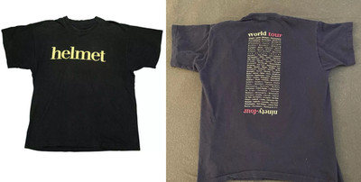 Helmet Rock Band World Tour Ninety Four T Shirt Size S-5XL