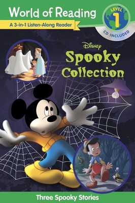 World of Reading: Disney's Spooky Collection 3-in-1 Listen-Along Reader-Leve...