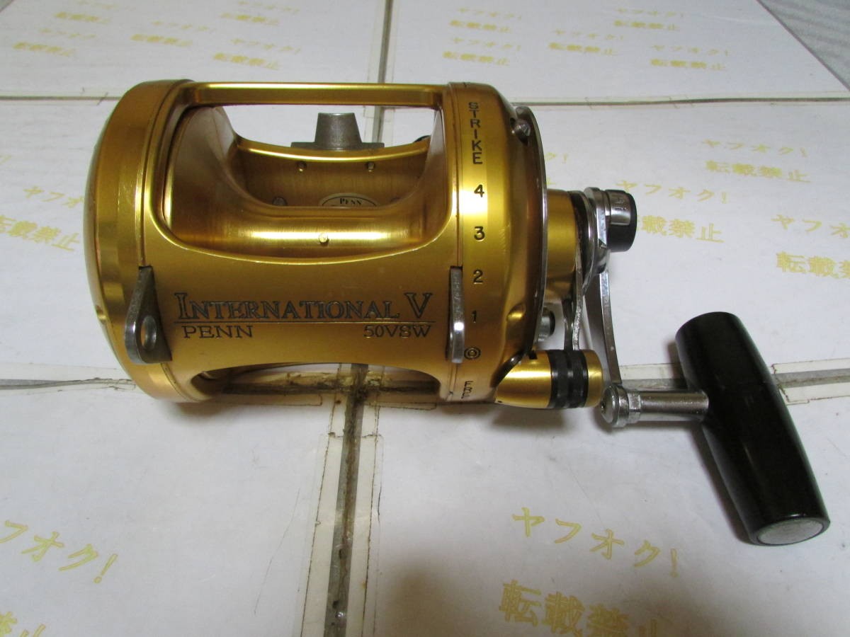 【動作確認済】PENN INTERNATIONAL V 50VSW 2SPEED Penn INT50VISW 2 Speed International VI Trolling Reel