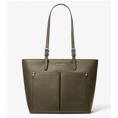 Michael Kors Jet Set Medium Pocket Tote Bag (Olive) 35H3STVT6B-Olive