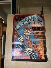 The Darkness, Foxy Shazam, 2/21/12 Fillmore SF Original Concert Poster.