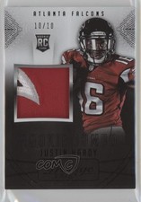 2015 Panini Prestige Extra Points Black 10/10 Justin Hardy Jumbo Patch ig1