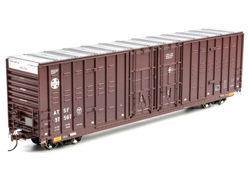 Athearn ~ Escala HO ~ 60' Berwick Box Car ~ Santa Fe ATSF #37567 ~ 2498 | Condition: New
