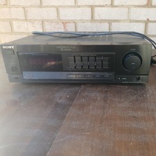 Sony TA-AX390 Integrated Stereo Amplifier Equalizer Tested 100 Watts X2