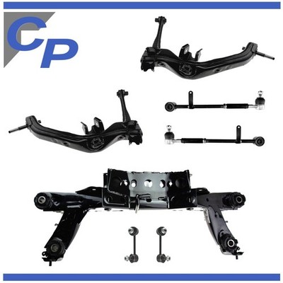 Achsträger hinten für Toyota Avensis T25 u Querlenker Set 7 Teile links rechts
