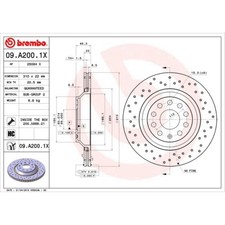 BREMBO 2x Bremsscheibe hinten Ø310 mm für VW Passat Variant 3G5 2.0 TDI 1.4 TSI