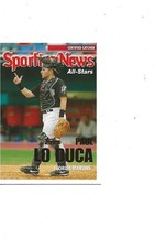 2005 TOPPS SPORTING NEWS ALL STAR CERTIFIED CATCHER MARLINS PAUL LODUCA