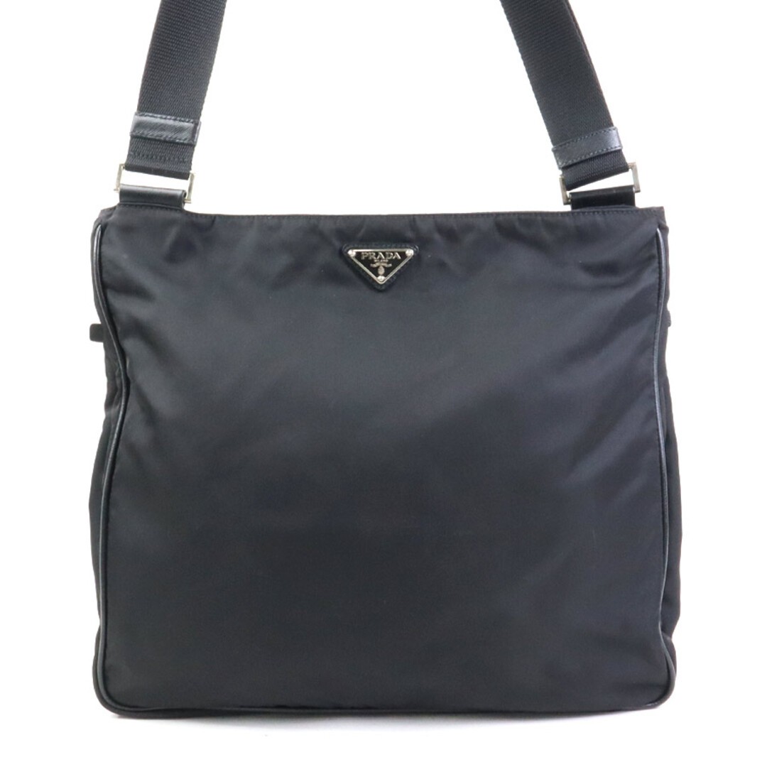 PRADA Shoulder Bag Nylon Black Unisex   Used r10675i thumbnail 3