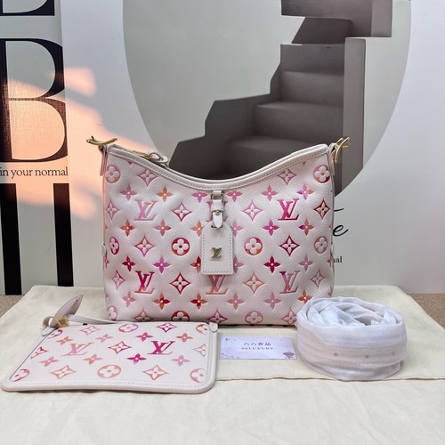 Louis Vuitton Marelle Normal Size Off-white Monogram Cowhide 3way Bag Duty Paid