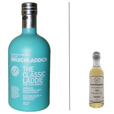 Whisky Sample Bruichladdich Classic Laddie 2019 Ex-Bourbon Cask, 50% , 5cl