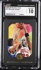 1995-96 SKYBOX E-XL #10 MICHAEL JORDAN BLUE CGC 10 GEM