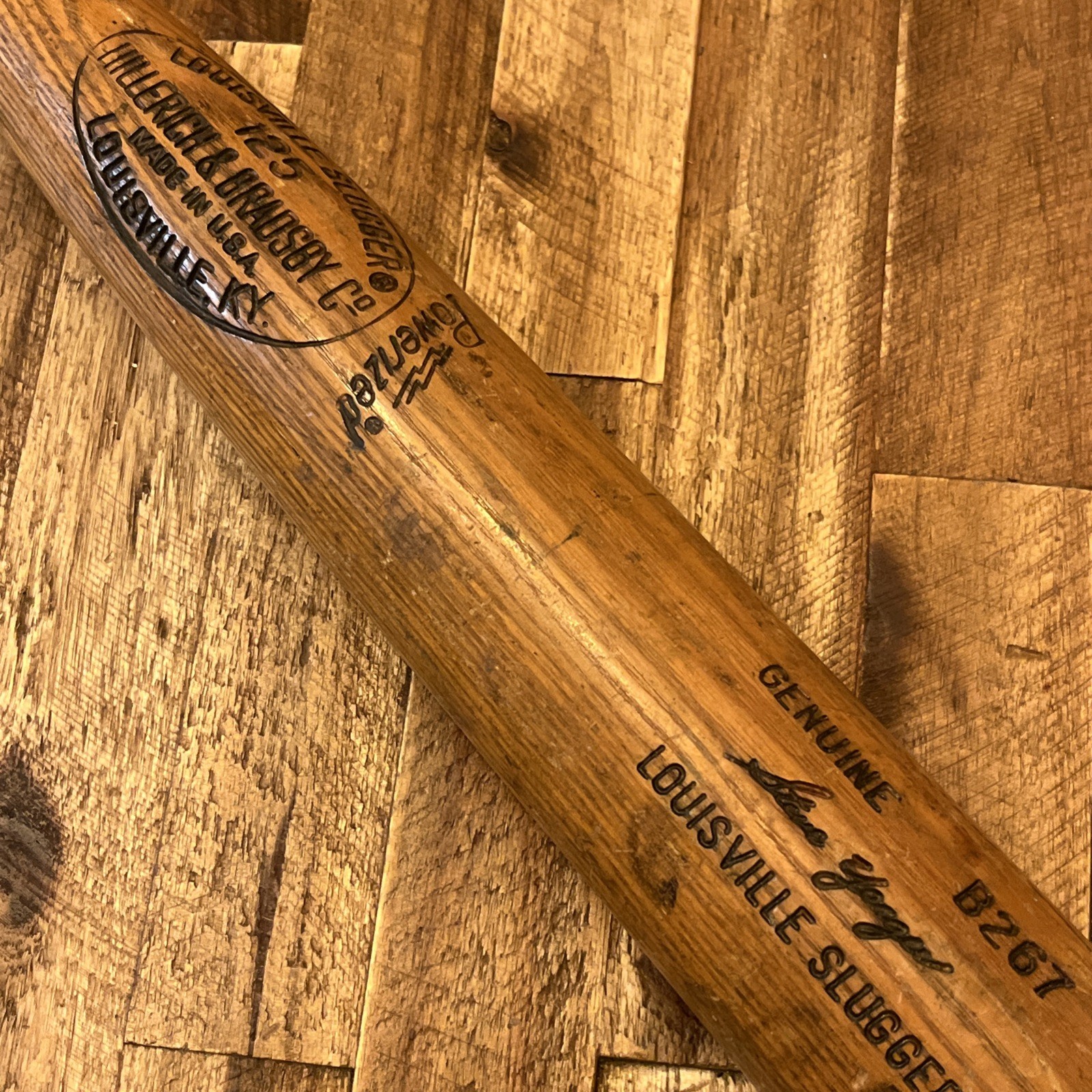Steve Yeager Los Angeles Dodgers Louisville Slugger Baseball Bat B267