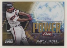 2020 Topps Stadium Club Chrome Power Zone Gold Refractor /50 Eloy Jimenez if8