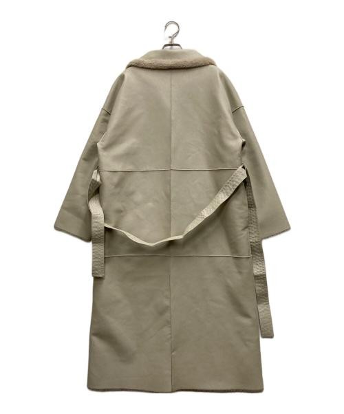 Ameri Reversible Coat Beige Polyester Chest 58.5c… - image 2