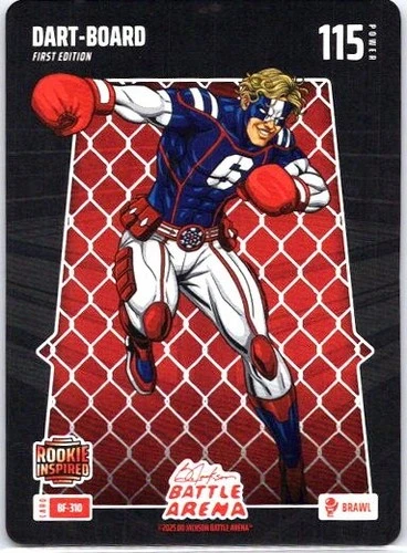 2026 Bo Jackson Battle Arena Dart-Board 1st Edition Rookie Brawl Foil BF-310