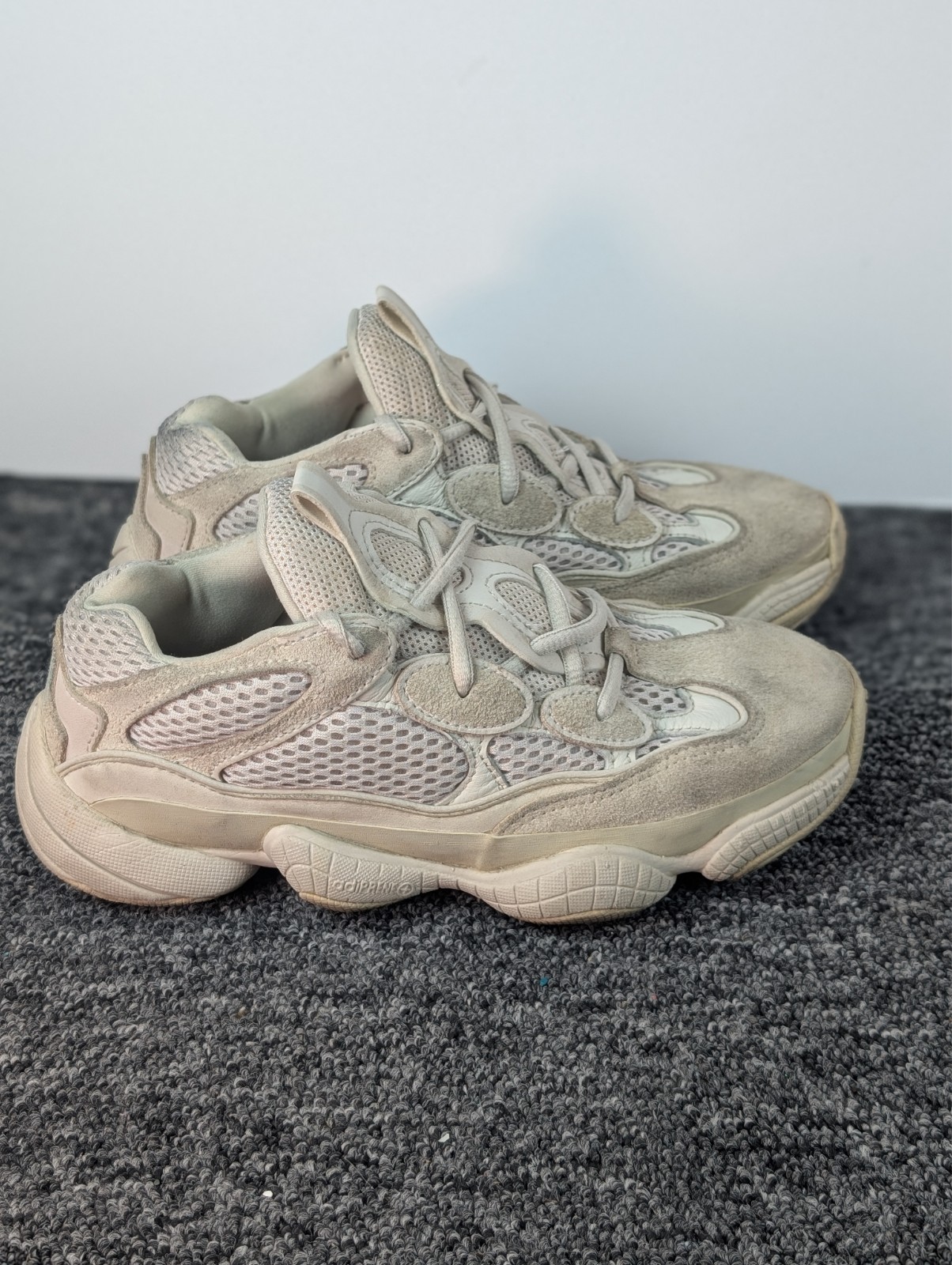 Adidas Yeezy 500 'Blush' Men's Size 4 Shoes Beige Tan Athletic Sneakers DB2908 thumbnail 5