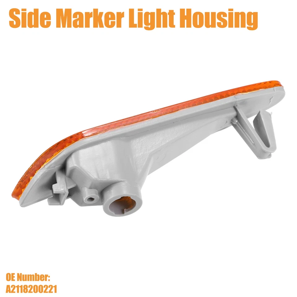 Carcasa de luz de señalización lateral de coche para Mercedes-Benz E320 2003-2006 NºA2118200221 Foto 4 de 4