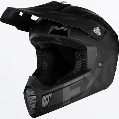 FXR Clutch Evo Helmet, Large, Lightweight, Black Ops Edt. Snowmobile, Dirt Bike