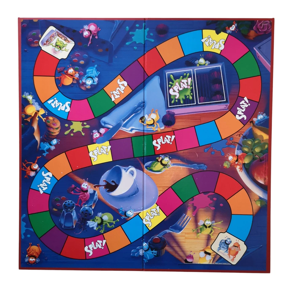 Splat! MB Spiele Splat Brettspiel Vintage 1992 vollständig 90er - NEUE KNETE! - Bild 3 von 4