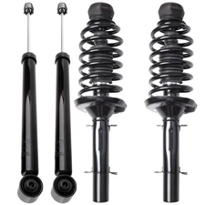 Strut Spring & Shock Absorber Front & Rear Kit For 99-05 VW Golf Jetta Set of 4