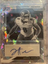 2022 Leaf Pro Set - Black & White Jaivon Heiligh #BW-JH1 Silver Crystals /30