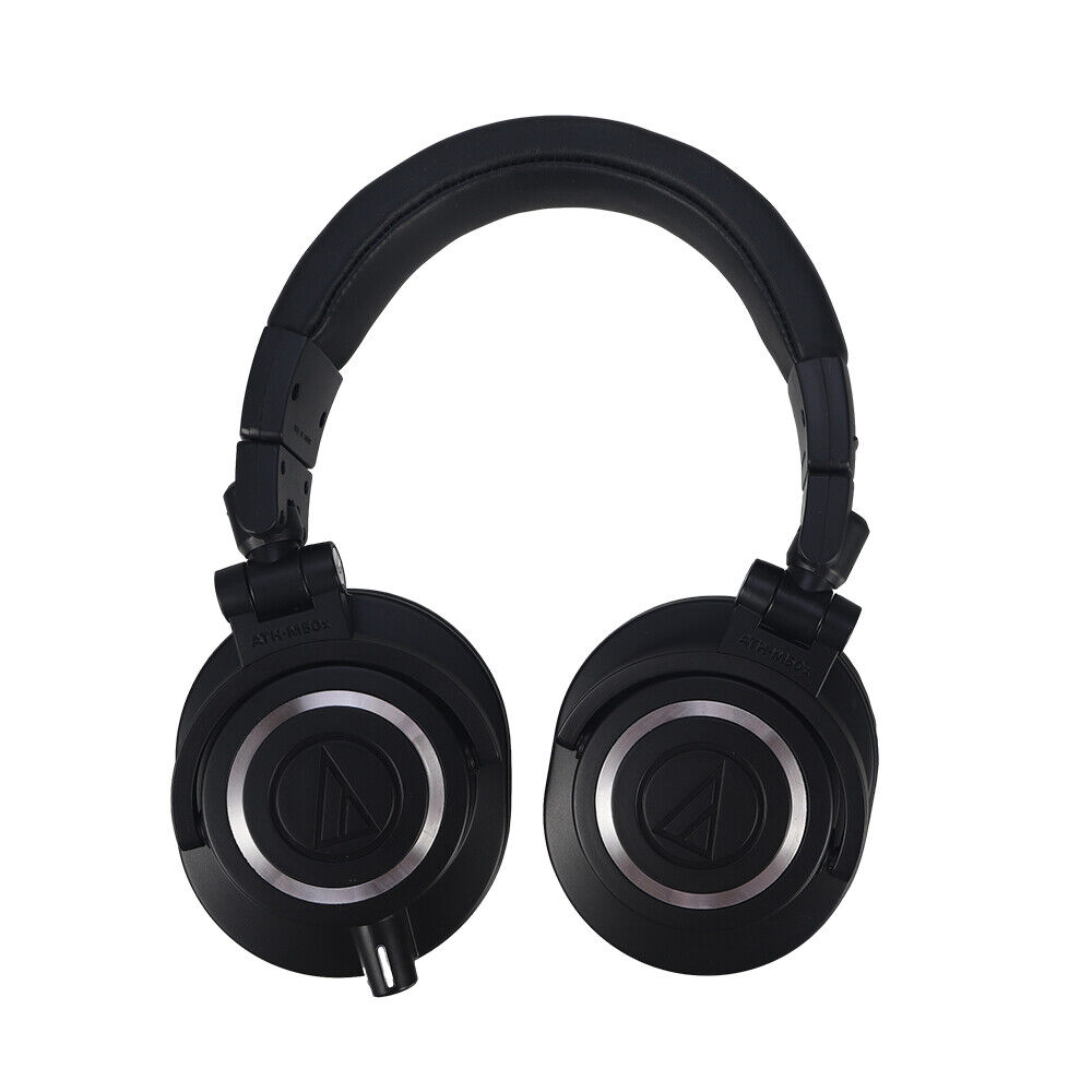 Audio-Technica ATH-M50X Professional Monitor Headphones - Black and White