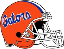 Florida Gators Helmet Logo - Die Cut Laminated Vinyl Sticker/Decal NCAA