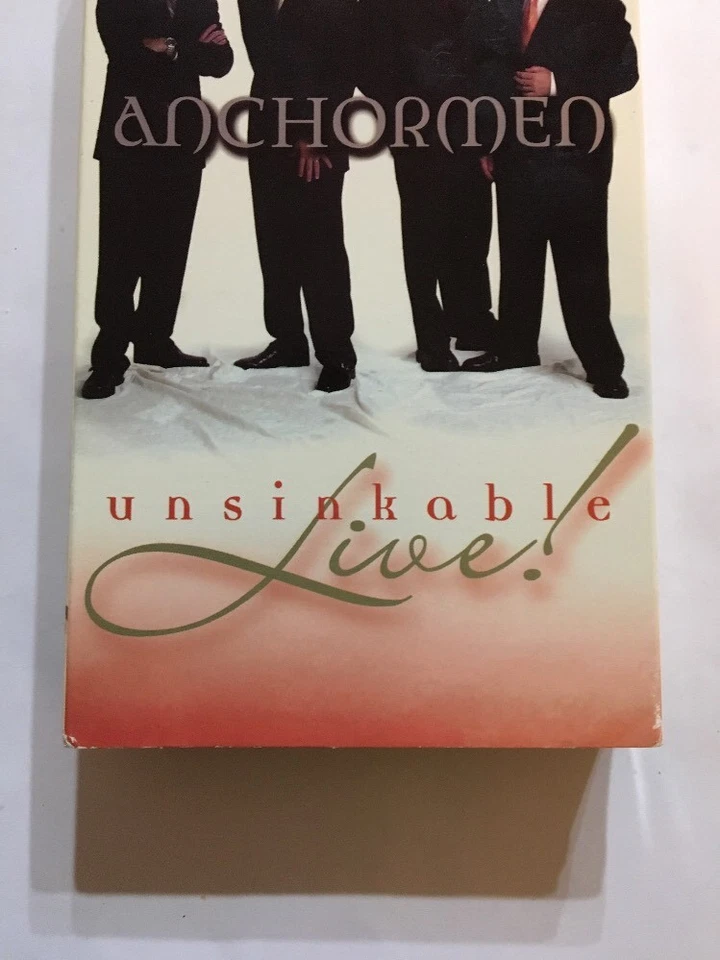 Anchormen Unsinkable Live Southern Gospel 2002 VHS-TESTED-RARE VINTAGE-SHIPS N24 Foto 3 de 4