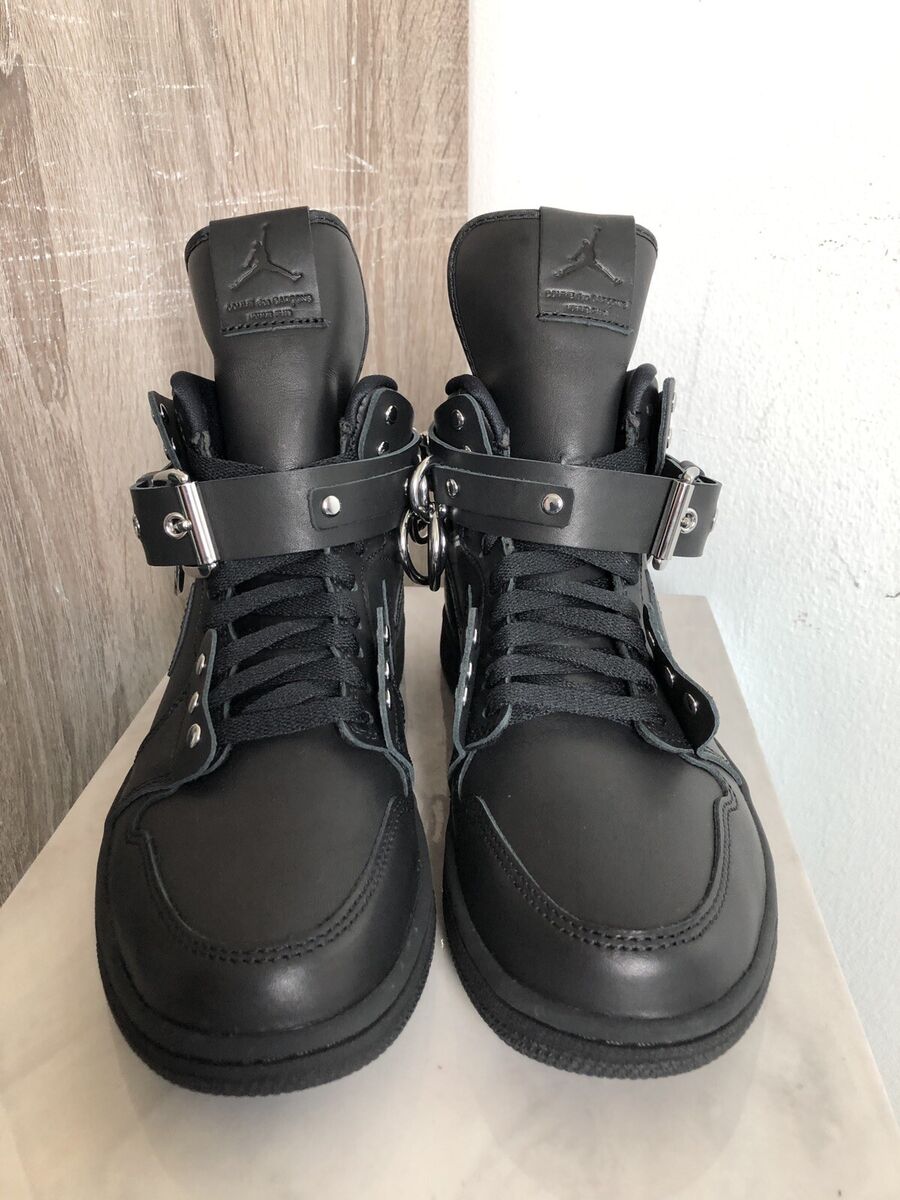 Comme Des Garçons Homme x Nike Air Jordan 1 High Top Black Comme Des Garçons Homme x Nike Air Jordan 1 High Top Black