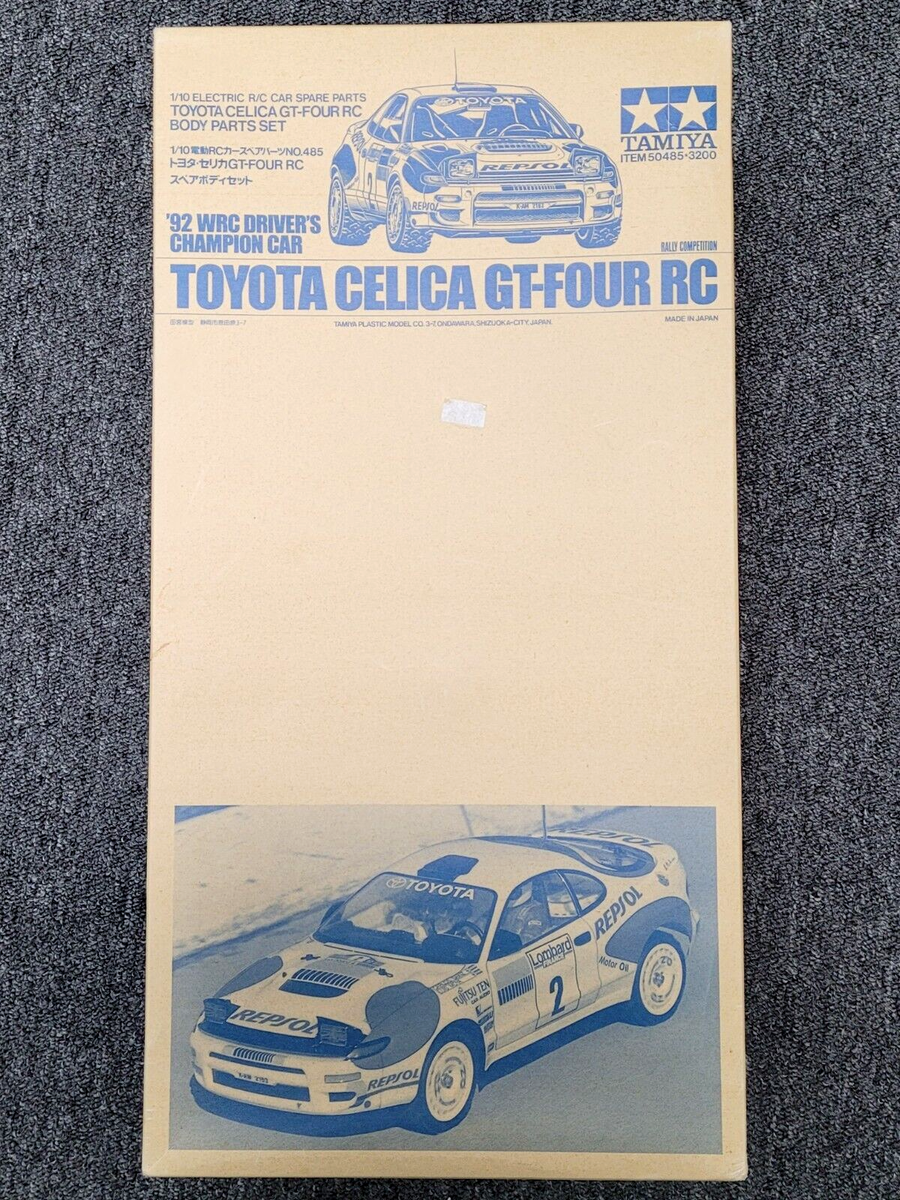 New Tamiya 1/10 Toyota Celica GT-FOUR RC REPSOL '92 WRC Body Parts