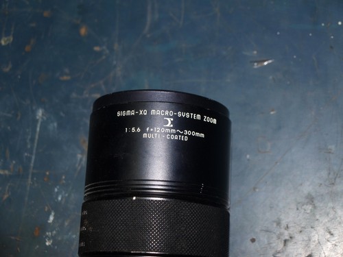 Sigma XQ Macro Zoom 120mm-300mm Konica AR mount